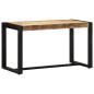 Preview: ARDEBO.de - Bank 80x35x45 cm Raues Massivholz Mango