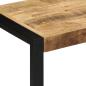 Preview: Bank 80x35x45 cm Raues Massivholz Mango