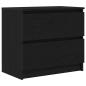 Preview: TV-Schrank Schwarz 60x35x54 cm Holzwerkstoff