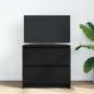 Preview: TV-Schrank Schwarz 60x35x54 cm Holzwerkstoff