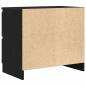 Preview: TV-Schrank Schwarz 60x35x54 cm Holzwerkstoff