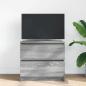 Preview: TV-Schrank Grau Sonoma 60x35x54 cm Holzwerkstoff