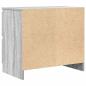 Preview: TV-Schrank Grau Sonoma 60x35x54 cm Holzwerkstoff