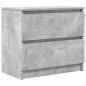 Preview: TV-Schrank Betongrau 60x35x54 cm Holzwerkstoff