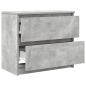 Preview: TV-Schrank Betongrau 60x35x54 cm Holzwerkstoff