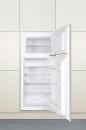 Preview: Amica EDTS 372 901 Einbau-Kühl-/Gefrierkombination, Nischenhöhe: 122 cm, 170 L, Schlepptür-Technik, elektronische Steuerung, Tür-Offen-Alarm, Inverter Kompressor, weiß (1195112)