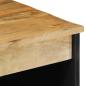 Preview: Sideboard Braun 60x33x75 cm Massivholz Mango