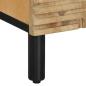 Preview: Sideboard Braun 60x33x75 cm Massivholz Mango
