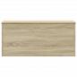 Preview: Truhe Sonoma-Eiche 100x42x46 cm Holzwerkstoff