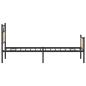 Preview: Bettgestell ohne Matratze Sonoma-Eiche 107x203 cm Holzwerkstoff
