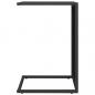Preview: C-Tisch Schwarz 40x35x60 cm Poly Rattan