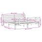 Preview: Bettgestell mit Kopfteil ohne Matratze 180x200 cm