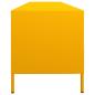 Preview: TV-Schrank Senfgelb 202x39x43,5 cm Kaltgewalzter Stahl