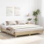 Preview: Bettgestell ohne Matratze Sonoma-Eiche 160x200 cm Holzwerkstoff
