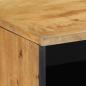 Preview: TV-Schrank Braun 100x33x46 cm Massivholz Mango