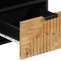Preview: TV-Schrank Braun 100x33x46 cm Massivholz Mango