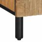 Preview: TV-Schrank Braun 100x33x46 cm Massivholz Mango