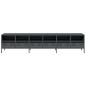 Preview: TV-Schrank Anthrazit 202x39x43,5 cm Kaltgewalzter Stahl