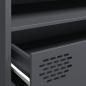Preview: TV-Schrank Anthrazit 202x39x43,5 cm Kaltgewalzter Stahl