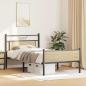 Preview: Bettgestell ohne Matratze Sonoma-Eiche 100x190 cm Holzwerkstoff