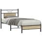 Preview: Bettgestell ohne Matratze Sonoma-Eiche 90x190 cm Holzwerkstoff