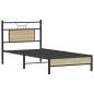 Preview: Bettgestell ohne Matratze Sonoma-Eiche 90x190 cm Holzwerkstoff