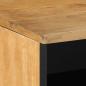 Preview: TV-Schrank Braun 80x33x46 cm Massivholz Mango