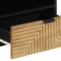 Preview: TV-Schrank Braun 80x33x46 cm Massivholz Mango