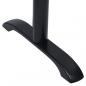 Preview: Bistrotisch-Gestelle 2 Stk. Schwarz 61x8x72 cm Gusseisen