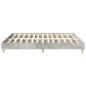 Preview: Bettgestell ohne Matratze Betongrau 160x200 cm Holzwerkstoff