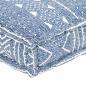 Preview: Palettensofa-Auflage Indigo Stoff Patchwork