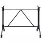 Preview: Bistrotisch-Gestell Schwarz 93x60x72 cm Aluminiumguss