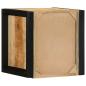 Preview: Nachttisch 40x35x40 cm Raues Mango-Massivholz