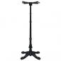 Preview: Bistrotisch-Gestell Schwarz 52x52x108 cm Gusseisen