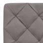 Preview: Bettgestell mit LED ohne Matratze Taupe 160x200 cm Stoff