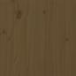Preview: Massivholzbett Honigbraun 200x200 cm