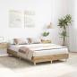 Preview: Bettgestell ohne Matratze Artisan-Eiche 140x190cm Holzwerkstoff