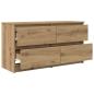 Preview: TV-Schrank Artisan-Eiche 100x35x54 cm Holzwerkstoff