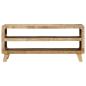 Preview: TV-Schrank 105x46x32 cm Raues Massivholz Mango