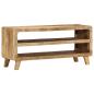 Preview: TV-Schrank 105x46x32 cm Raues Massivholz Mango