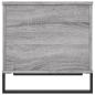 Preview: Couchtisch Grau Sonoma 60x44,5x45 cm Holzwerkstoff