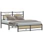 Preview: Bettgestell ohne Matratze Sonoma-Eiche 140x190 cm Holzwerkstoff