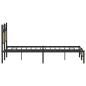 Preview: Bettgestell ohne Matratze Sonoma-Eiche 137x190 cm Holzwerkstoff