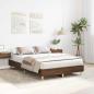 Preview: Bettgestell ohne Matratze Braun Eichen-Optik 140x190 cm
