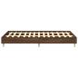 Preview: Bettgestell ohne Matratze Braun Eichen-Optik 140x190 cm