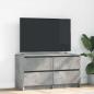 Preview: ARDEBO.de - TV-Schrank Betongrau 100x35x54 cm Holzwerkstoff