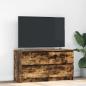Preview: ARDEBO.de - TV-Schrank Räuchereiche 100x35x54 cm Holzwerkstoff