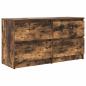 Preview: TV-Schrank Räuchereiche 100x35x54 cm Holzwerkstoff