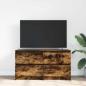 Preview: TV-Schrank Räuchereiche 100x35x54 cm Holzwerkstoff