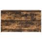 Preview: TV-Schrank Räuchereiche 100x35x54 cm Holzwerkstoff